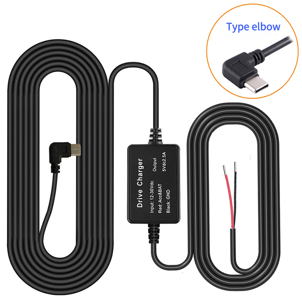 Dash Cam Hardwire Kit - USB C 12V 5V 2A Adım