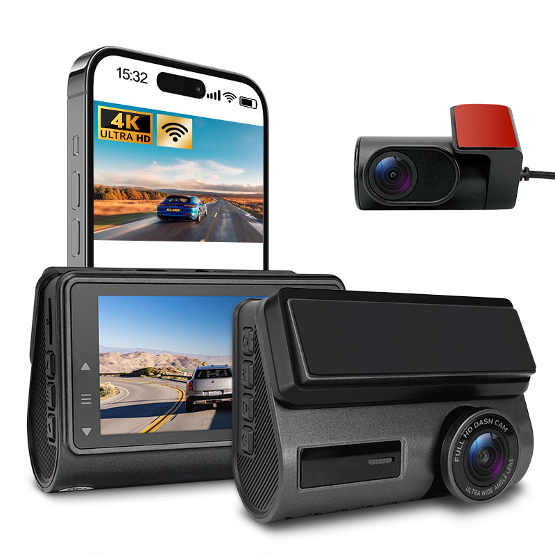 Dash Cam 2K Dual Lens - 4K 2K Çift Lensli UHD WiFi