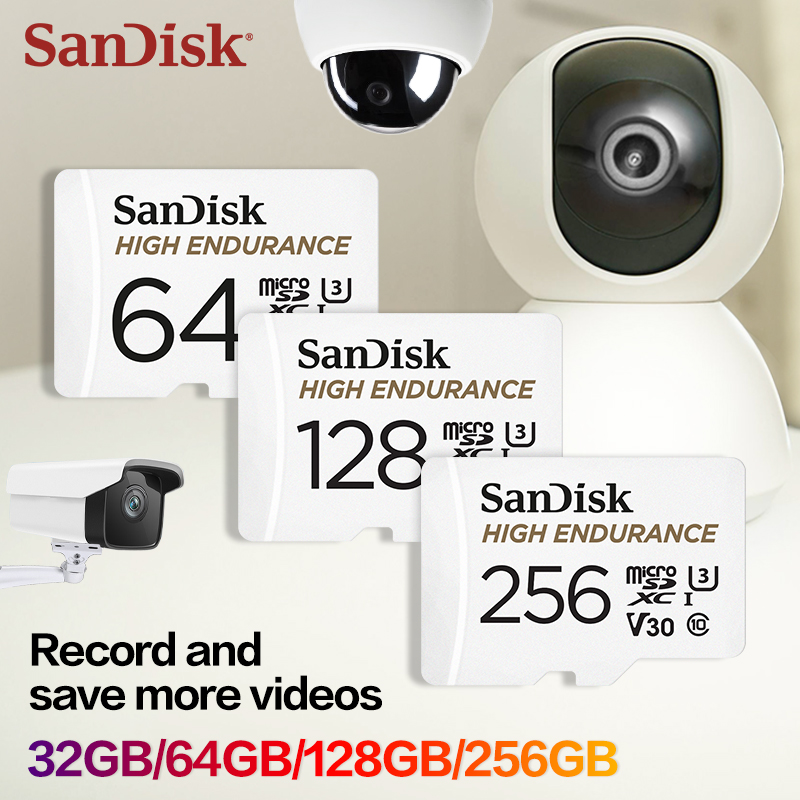 Dash Cam Sd Card 256Gb High Endurance - SanDisk Yüksek Dayanımlı microSD Kart 32GB