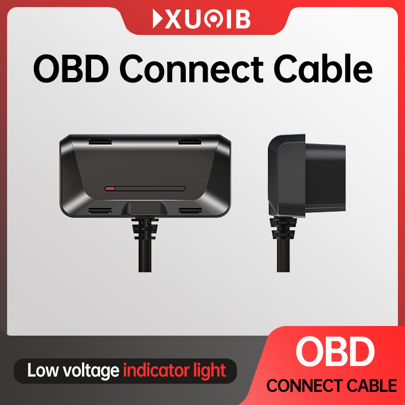 Dash Cam Hardwire Kit - XUOIB OBD Bağlantı Kablosu, 24H Radar