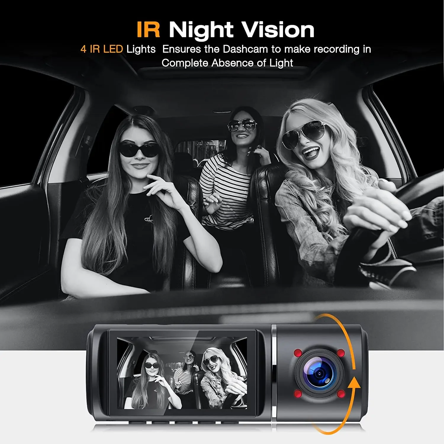 3 kanal Dash kamera ön ve arka - Dash Cam 3 Channel 1080P incelemesi ve fiyatı