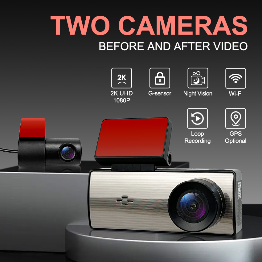 3.16 İnç IPS WIFI UHD 2K Araç  - Dash Cam 2K Dual Lens incelemesi ve fiyatı