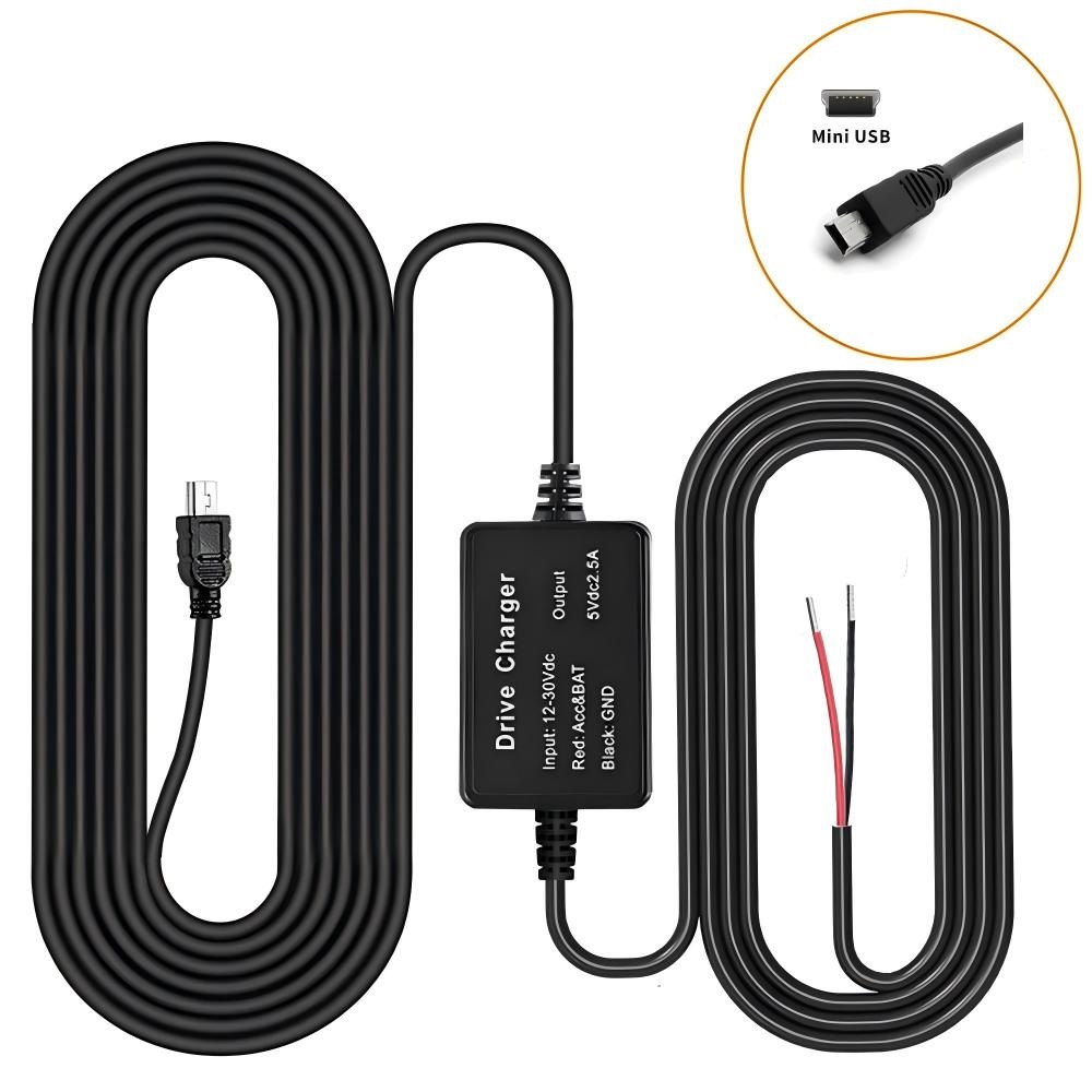 USB C 12V 5V 2A Adım Aşağı Ger - Dash Cam Hardwire Kit incelemesi ve fiyatı
