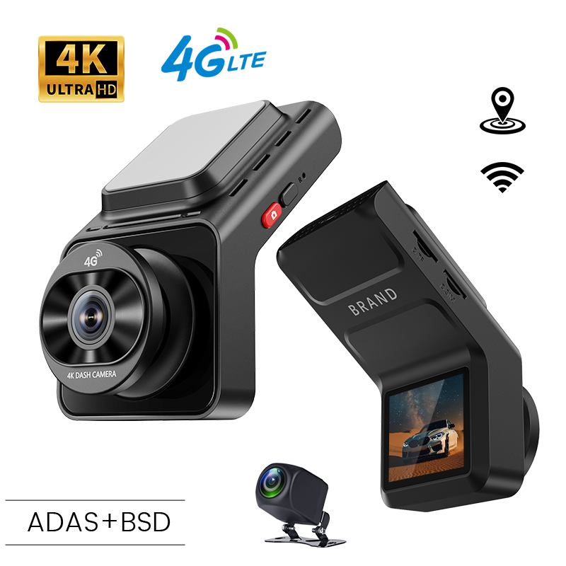 4K 4G 2 inç çift lensli araç k - Dash Cam Rear View Mirror 12 Inch incelemesi ve fiyatı