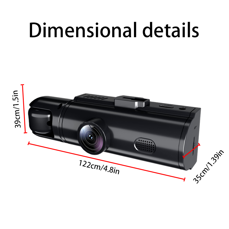 Mini Üçlü Stiller: V7 V9 V10 1 - Dash Cam 3 Channel 1080P incelemesi ve fiyatı