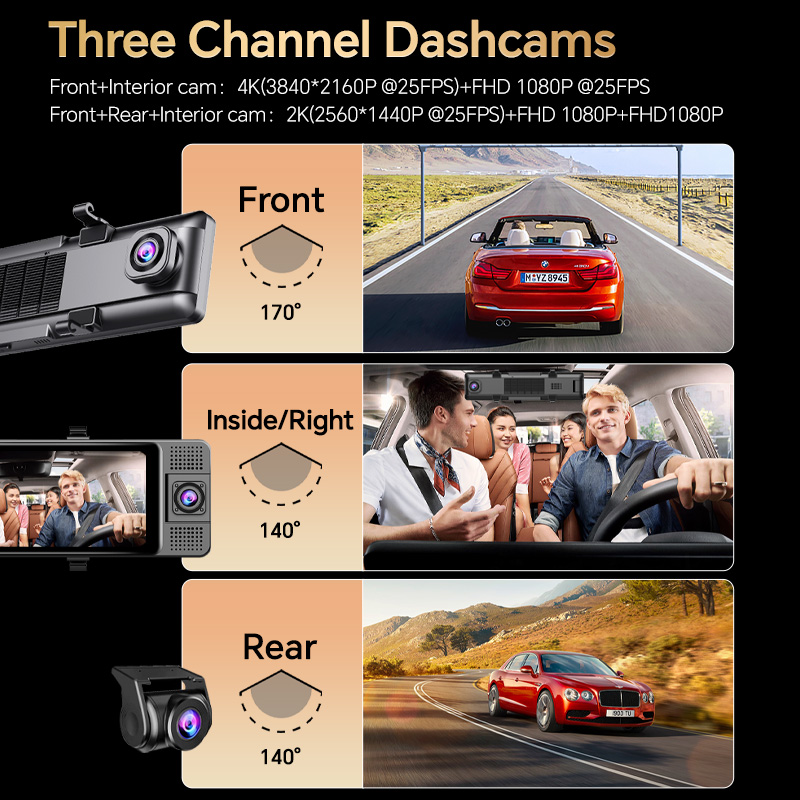 H330 Araç Kamerası 3 Kanal Dik - Dash Cam Night Vision Infrared incelemesi ve fiyatı