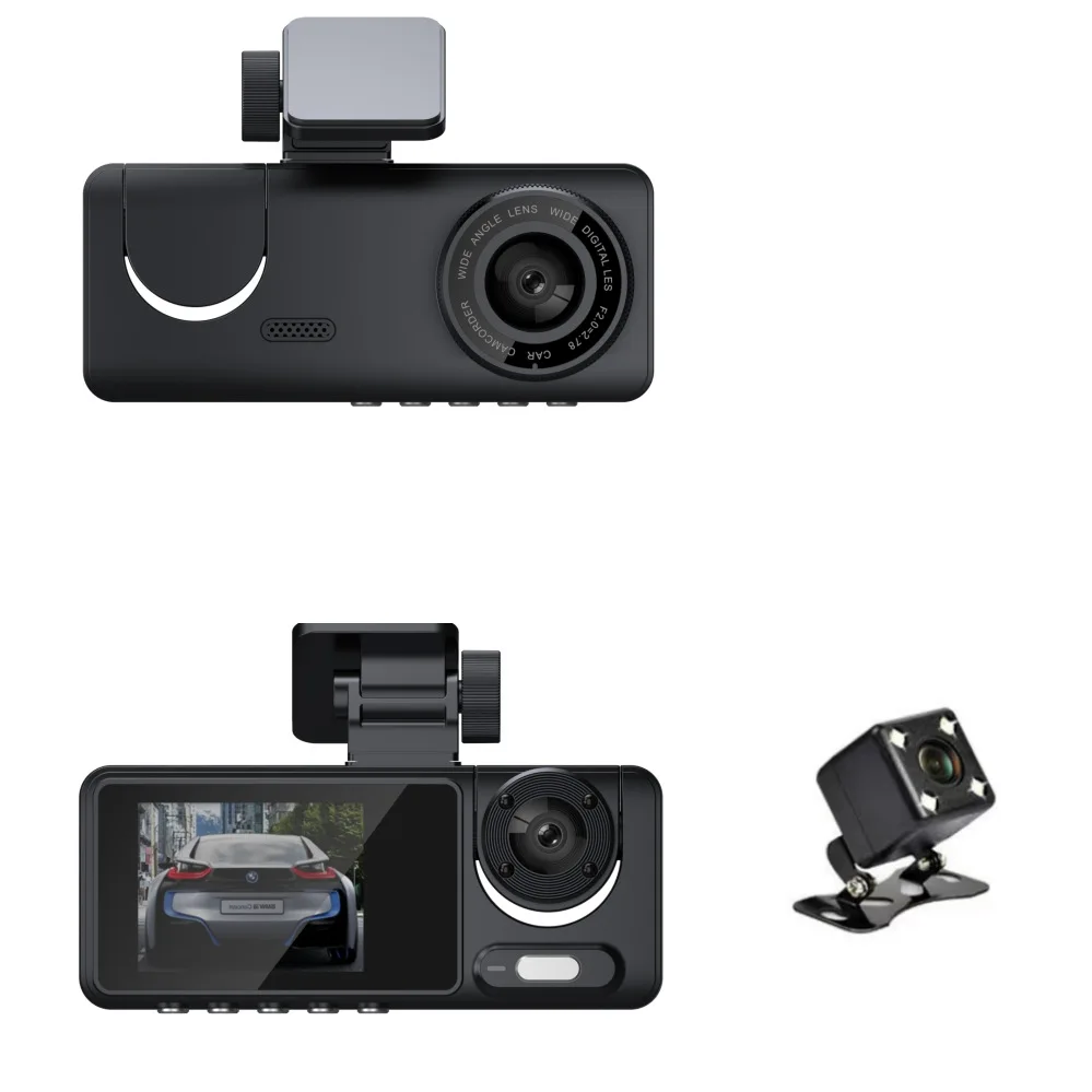 XZY 3 Kanallı 1080P WiFi Araç  - Dash Cam Night Vision Infrared incelemesi ve fiyatı