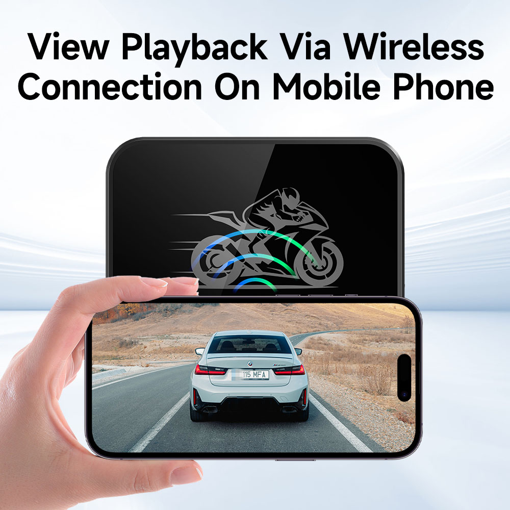 JIUYIN Motosiklet Tekli DVR 2K - Dash Cam 2K Dual Lens incelemesi ve fiyatı