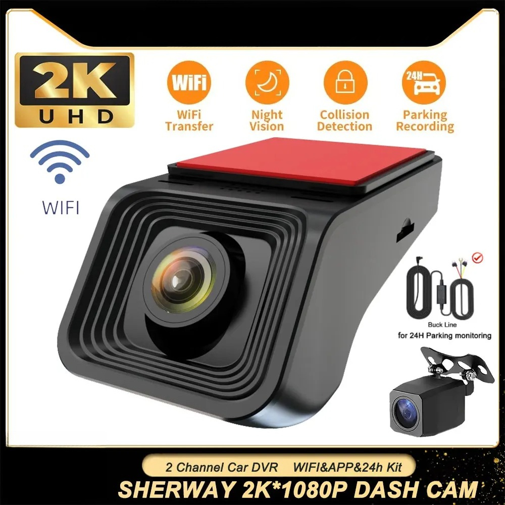 2K Çift Lensli Araç Kamerası W - Dash Cam 2K Dual Lens incelemesi ve fiyatı