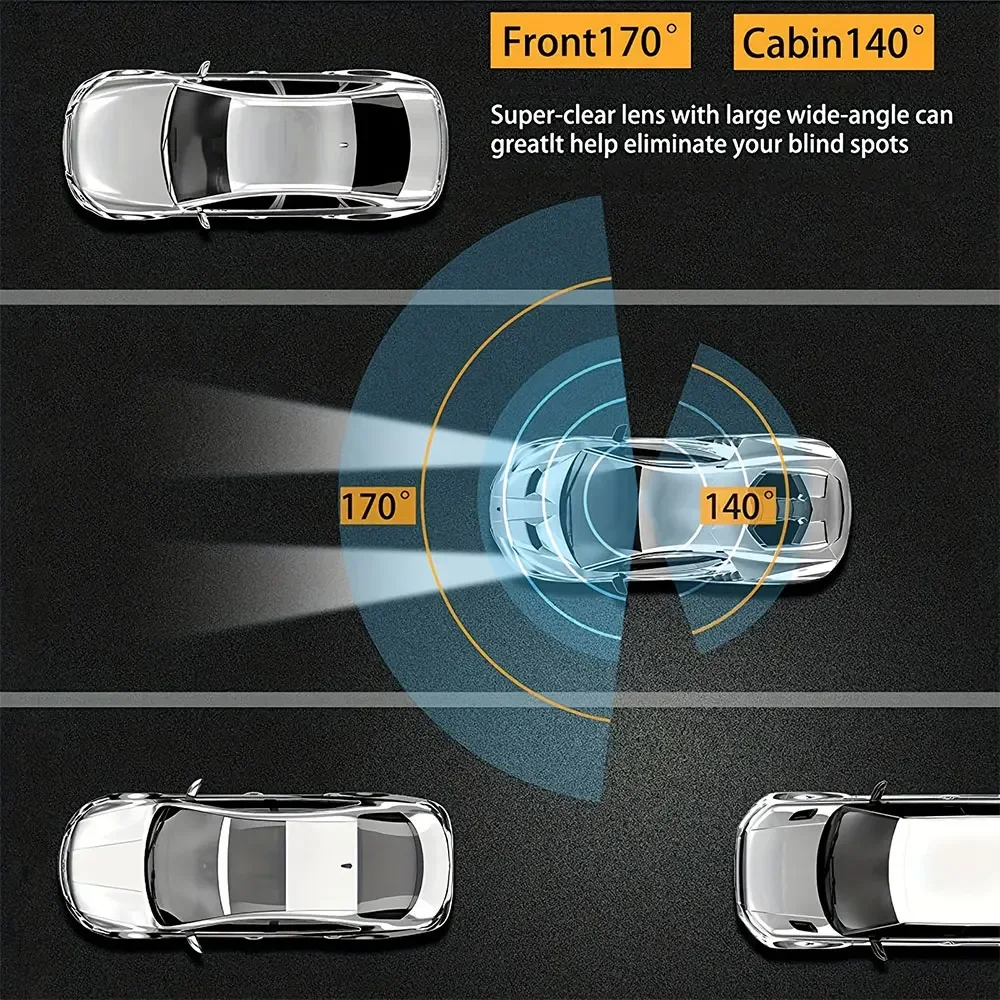 2K Çift Lensli Araç Kamerası W - Dash Cam 2K Dual Lens incelemesi ve fiyatı