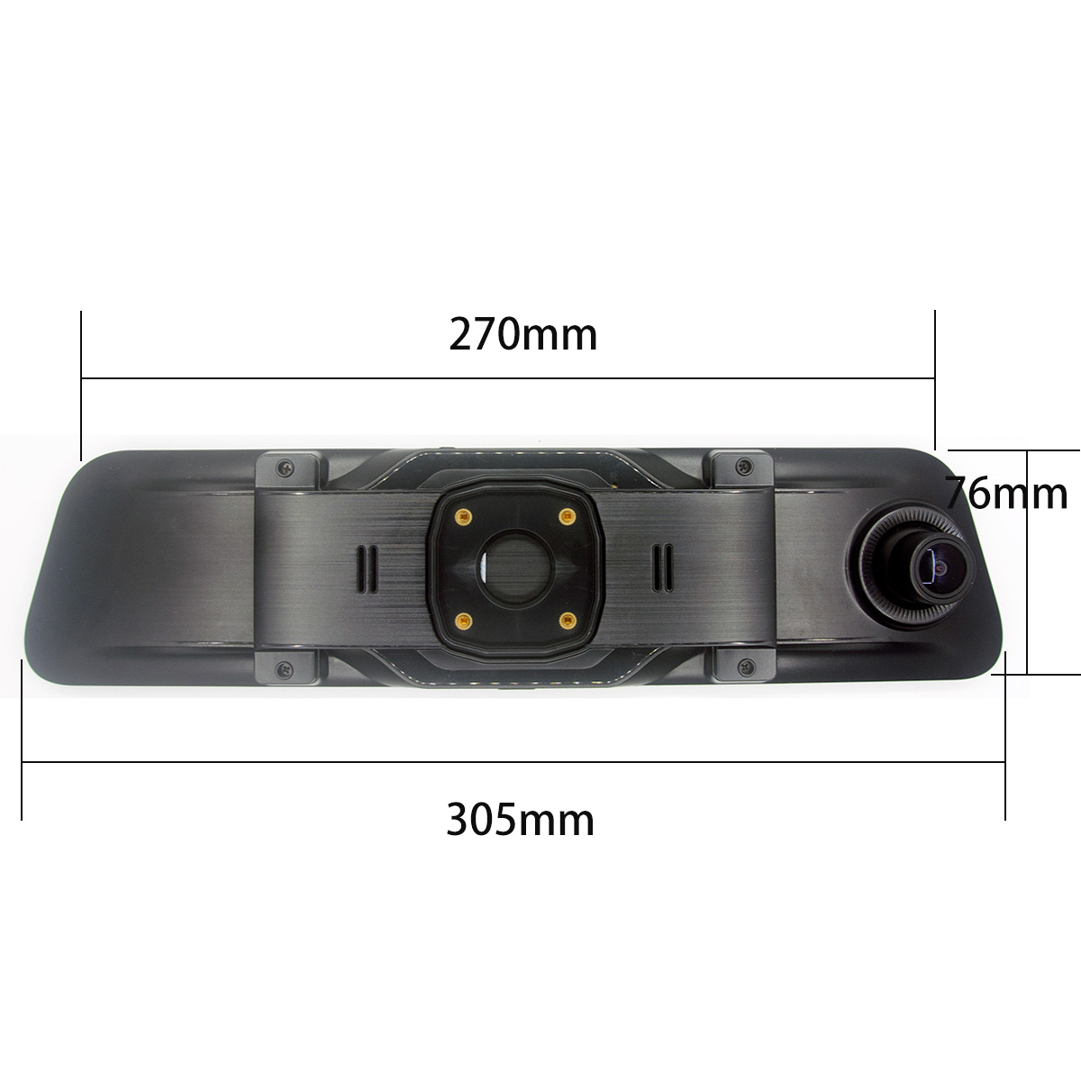 ANSHILONG 2K 12 inç tam dokunm - Dash Cam Rear View Mirror 12 Inch incelemesi ve fiyatı