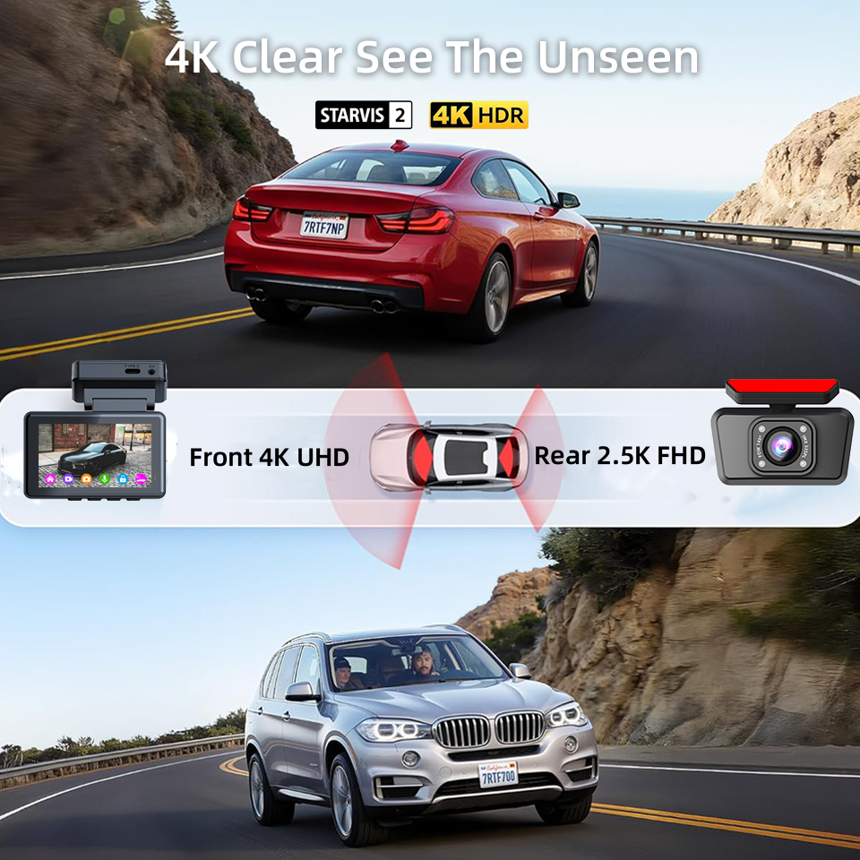 E-ACE 4K Araç Kamerası 2.5K Yü - Dash Cam 4K Sony Starvis incelemesi ve fiyatı
