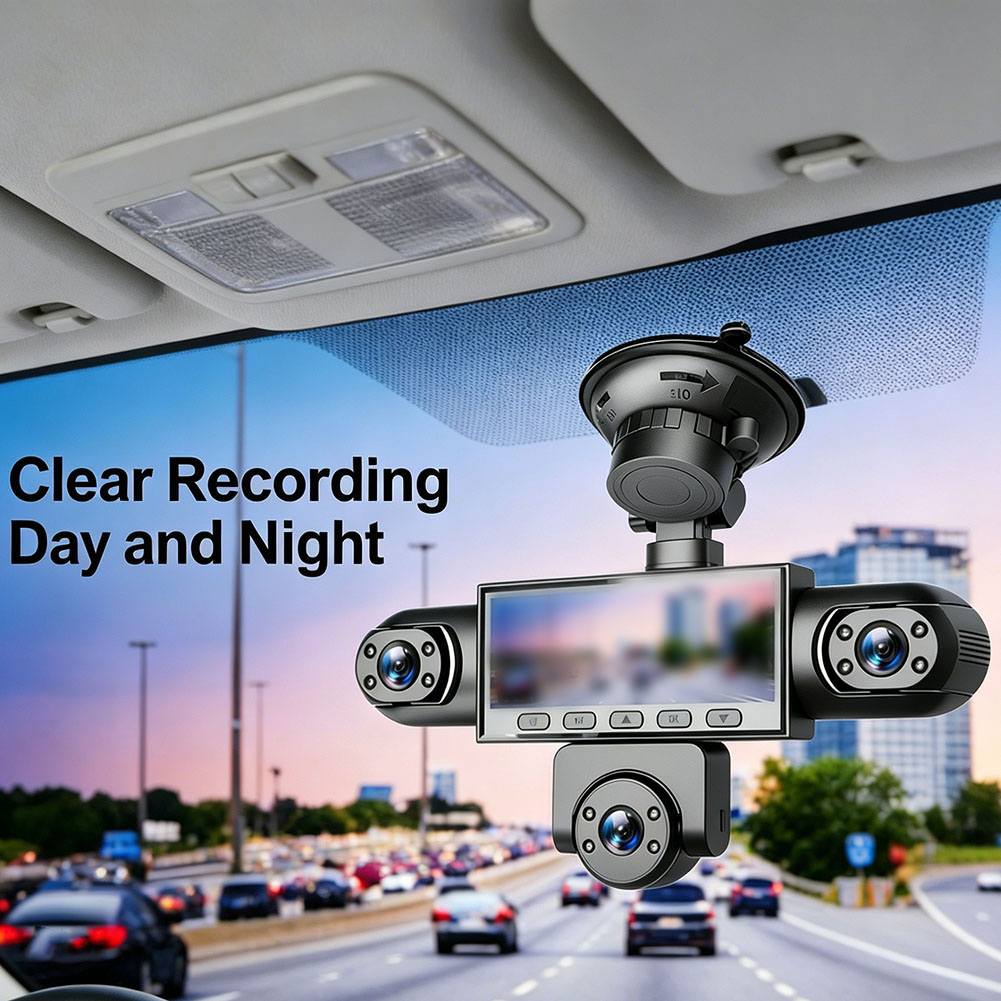 5 Kanallı 360 Derece Araç Kame - Dash Cam 360 Degree Panoramic incelemesi ve fiyatı