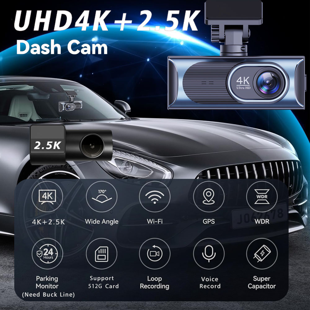 Ultra HD 4K 3840*2160P Araç Ka - Dash Cam 4K Sony Starvis incelemesi ve fiyatı