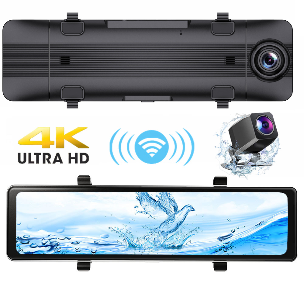 12 İnç 4K HD Carplay Araç Diki - Dash Cam Rear View Mirror 12 Inch incelemesi ve fiyatı
