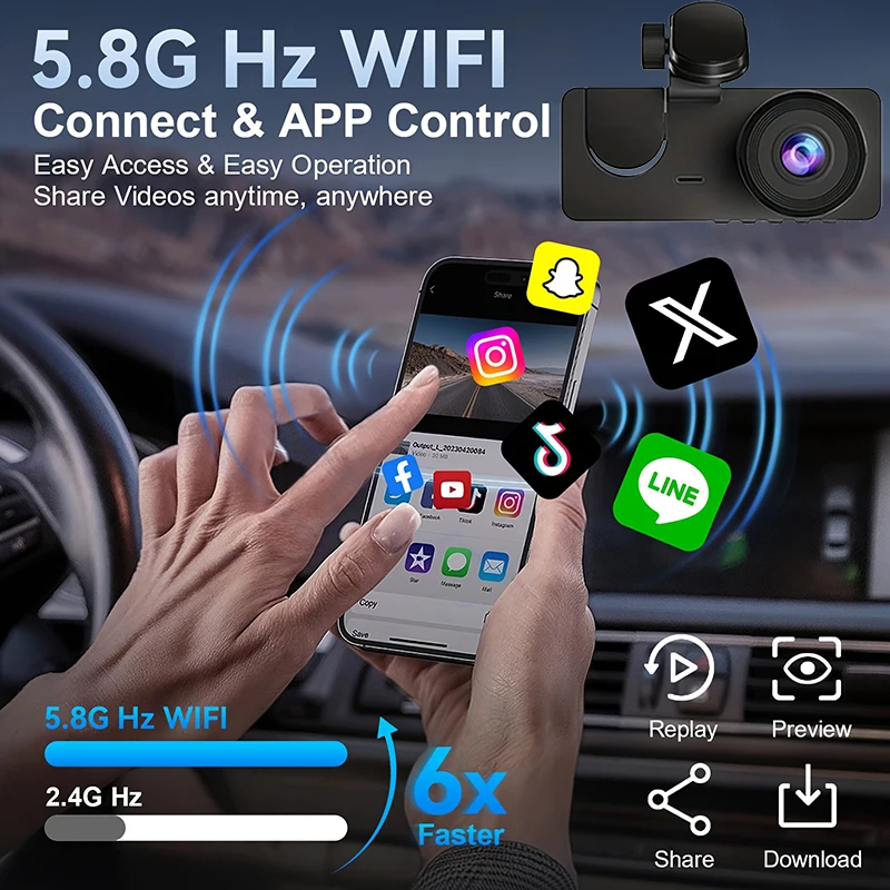 Araba DVR 2/3 Kanal Araç Kamer - Dash Cam 3 Channel 1080P incelemesi ve fiyatı