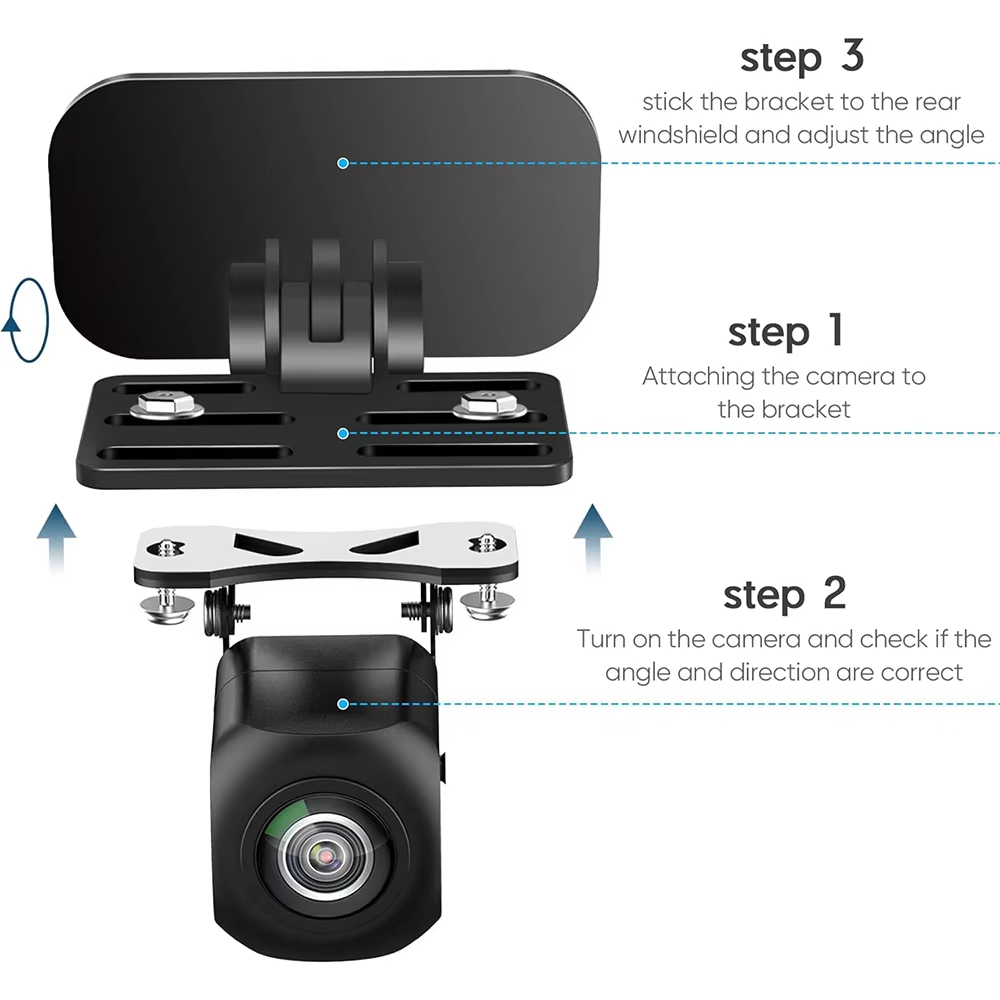 Evrensel Arka Kamera Montaj Br - Dash Cam Mirror Backup Camera incelemesi ve fiyatı