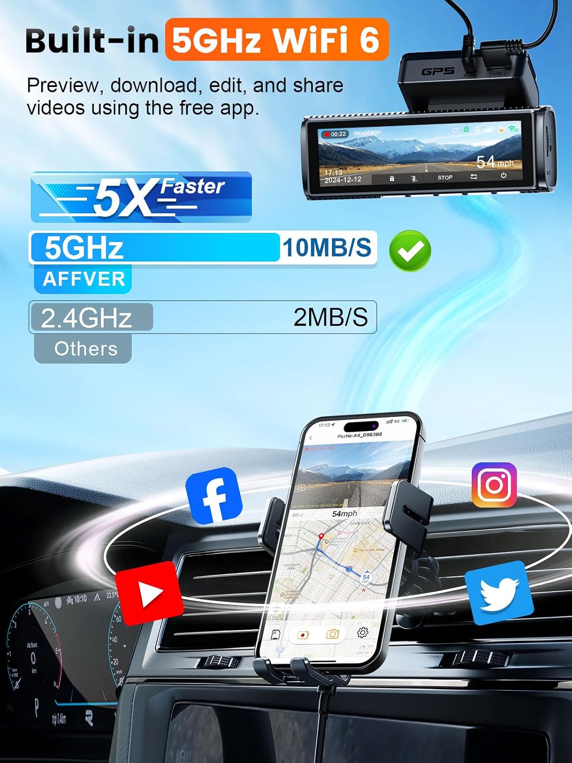 Ön Arka Araç Kamerası 4K 25K D - Dash Cam Front And Rear 4K incelemesi ve fiyatı