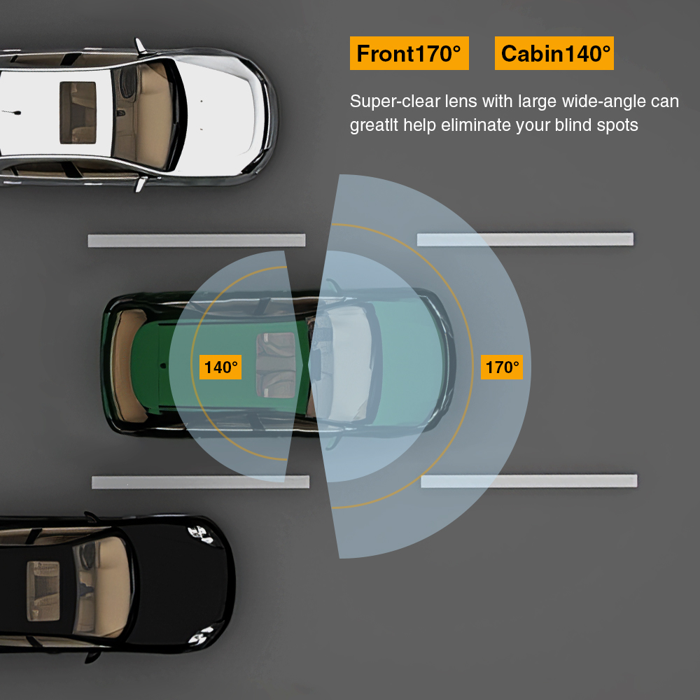 Çift Lensli Araç Kamerası DVR  - Dash Cam Front And Rear 4K incelemesi ve fiyatı