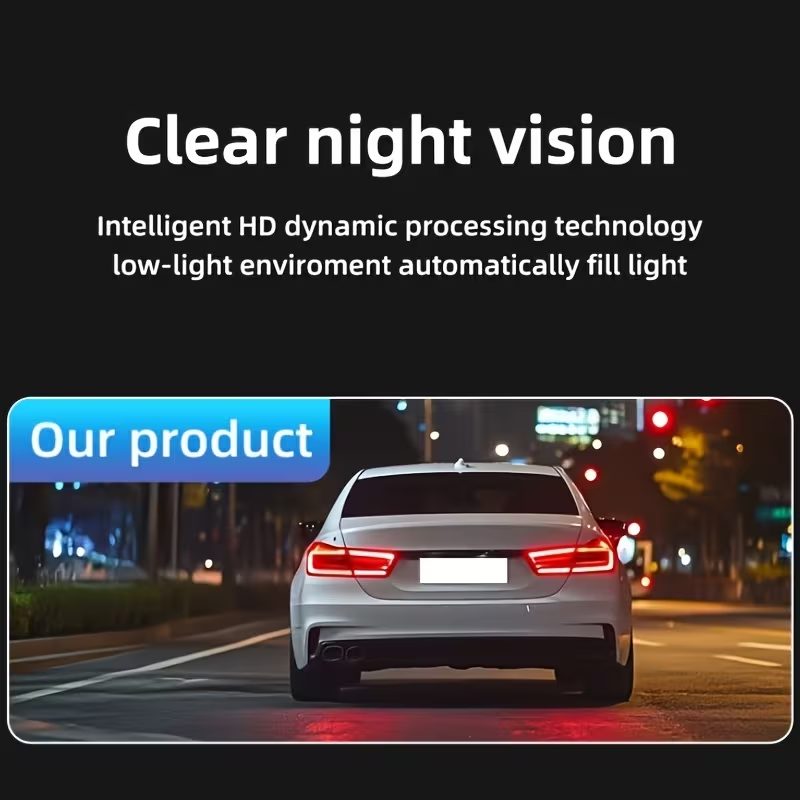3/4 Kanallı Kayıtlı, Yüksek Çö - Dash Cam Night Vision Infrared incelemesi ve fiyatı