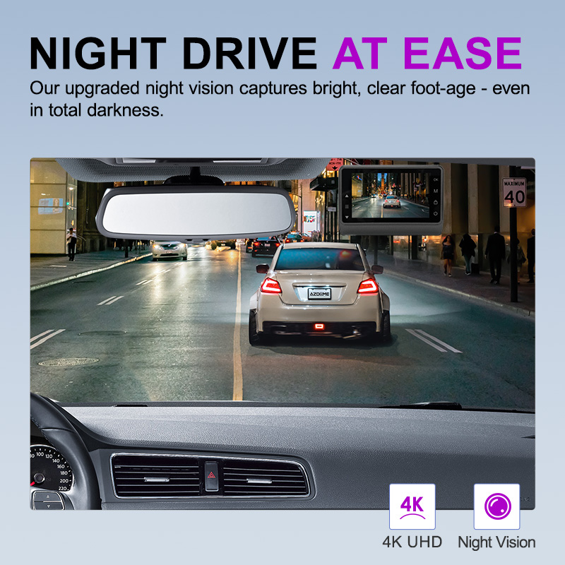 4K 2K Çift Lensli UHD WiFi Ara - Dash Cam 2K Dual Lens incelemesi ve fiyatı