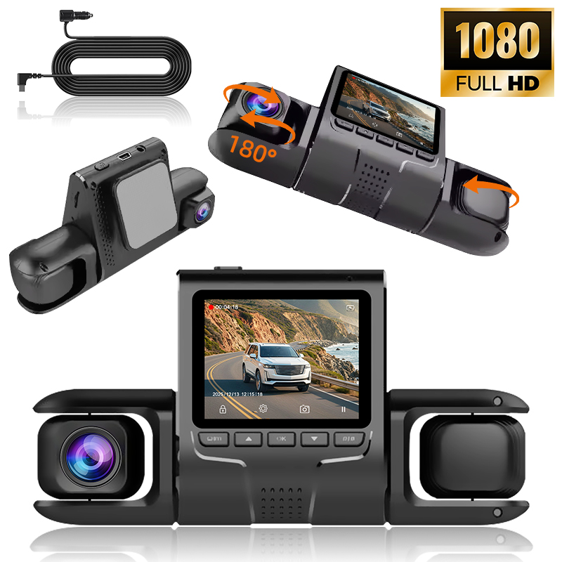 Çift Kanallı Dahili Araç Kamer - Dash Cam Night Vision Infrared incelemesi ve fiyatı