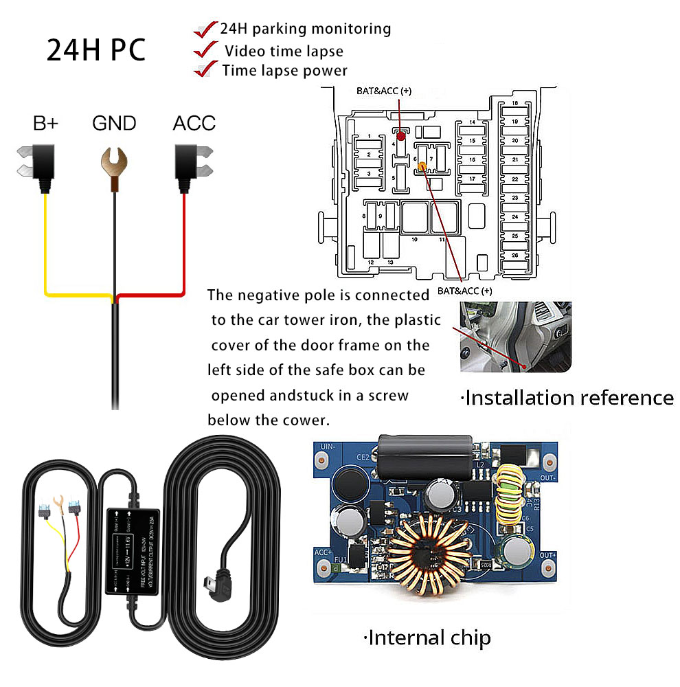 HGDO Araç Kamerası Sabit Kablo - Dash Cam Hardwire Kit incelemesi ve fiyatı