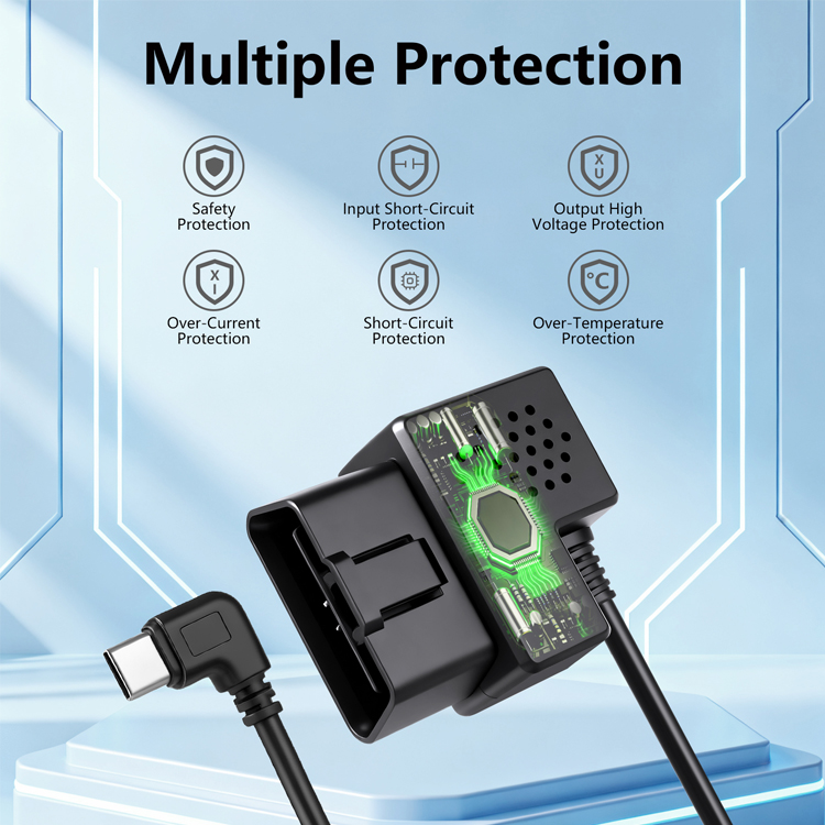 Tip C Girişli Araç Kamerası iç - Dash Cam Hardwire Kit incelemesi ve fiyatı