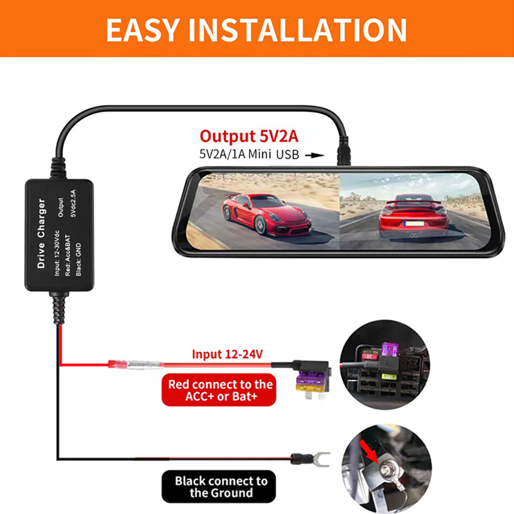 Araç kamerası sert tel kiti mi - Dash Cam Hardwire Kit incelemesi ve fiyatı