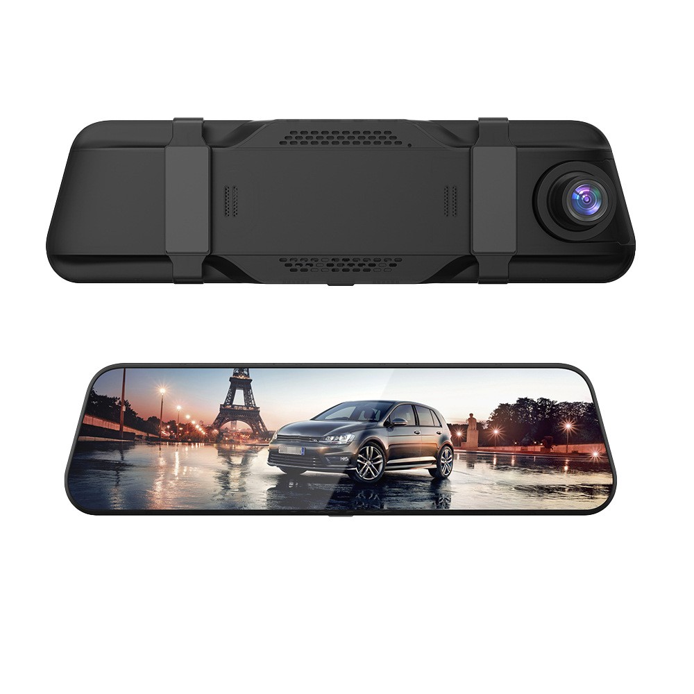 12 İnç Aynalı Araç Kamerası Ak - Dash Cam Rear View Mirror 12 Inch incelemesi ve fiyatı