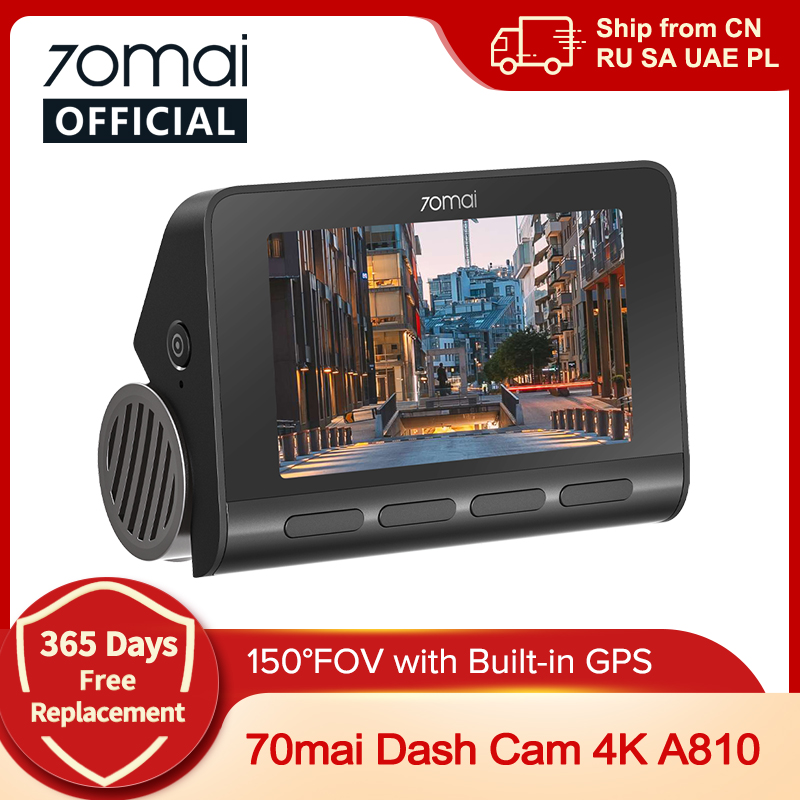 70mai 4K Araç Kamerası A810 HD - Dash Cam 4K Sony Starvis incelemesi ve fiyatı
