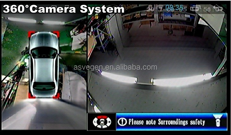 360 Derece Kuş Bakışı Sistemi  - Dash Cam 360 Degree Panoramic incelemesi ve fiyatı