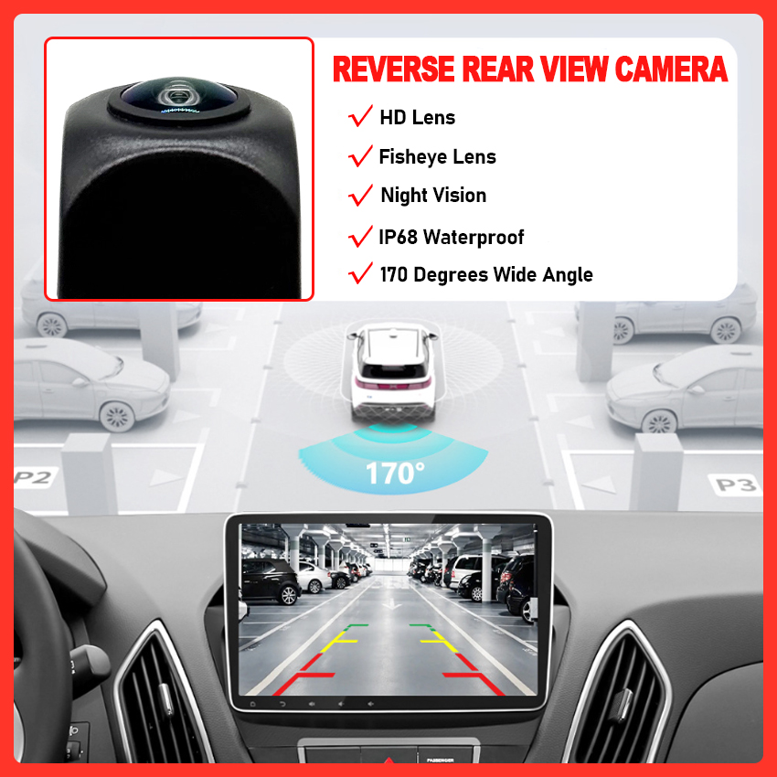 Yeni! 170 °   HD 1080P dikiz k - Dash Cam With Parking Monitor incelemesi ve fiyatı