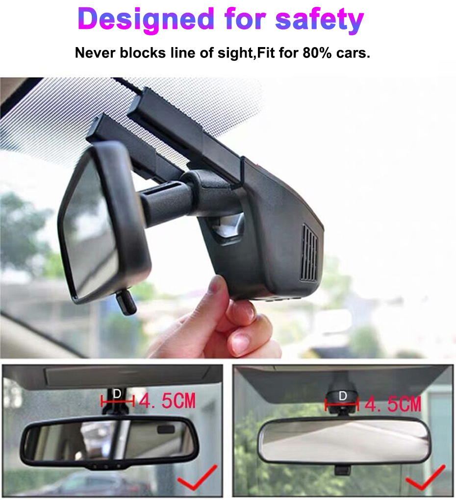 Özelleştirilmiş 4K HD 2160P ta - Dash Cam Front And Rear 4K incelemesi ve fiyatı