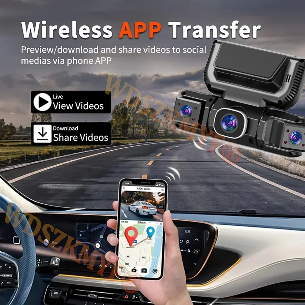 360 Derece 4 Kameralı Ön Sol S - Dash Cam 360 Degree Panoramic incelemesi ve fiyatı