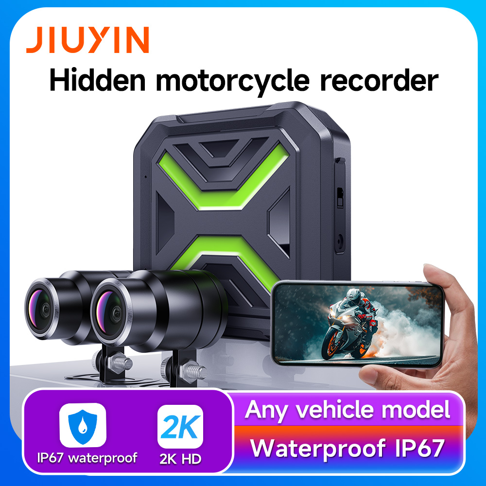 JIUYIN Çift Kameralı Motosikle - Dash Cam 2K Dual Lens incelemesi ve fiyatı