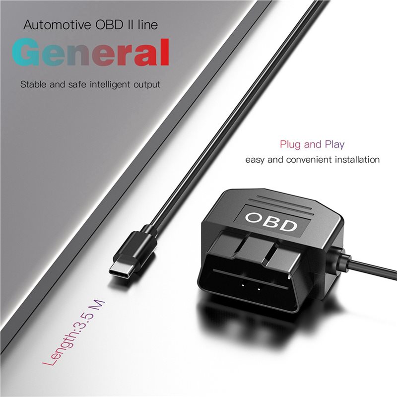 Car-5X Araç Kamerası OBD Sabit - Dash Cam Hardwire Kit incelemesi ve fiyatı