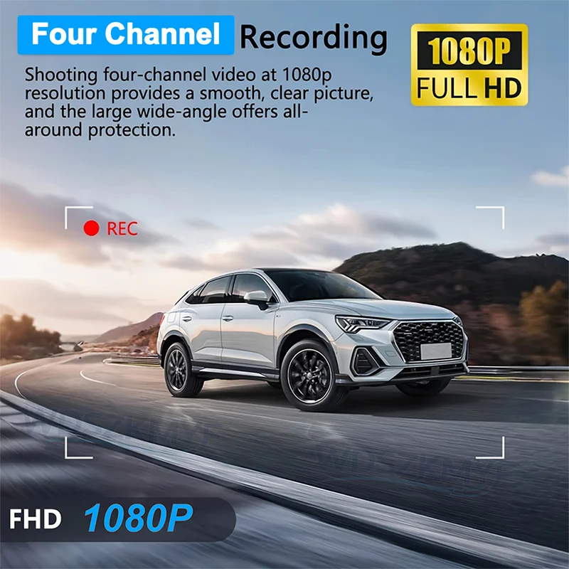 HD 1080P 3/4 Kanal Araç İçi Ka - Dash Cam 3 Channel 1080P incelemesi ve fiyatı