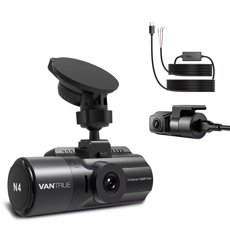 Vantrue N4 Araç Kamerası + kab - Dash Cam 4K Sony Starvis incelemesi ve fiyatı