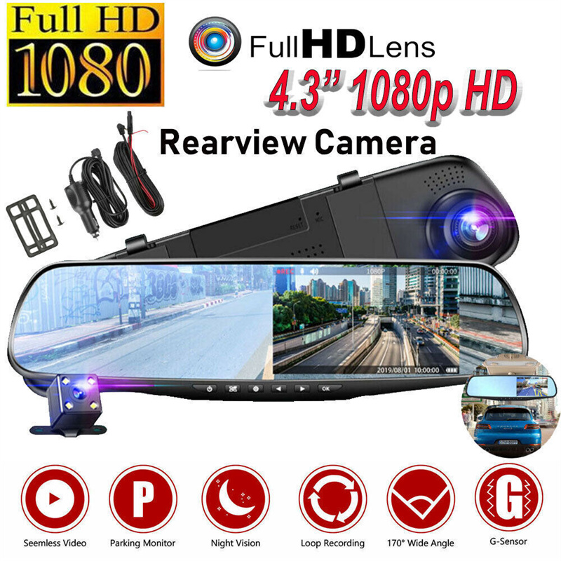 Ayna Dash kamera FHD çift lens - Dash Cam With Parking Monitor incelemesi ve fiyatı