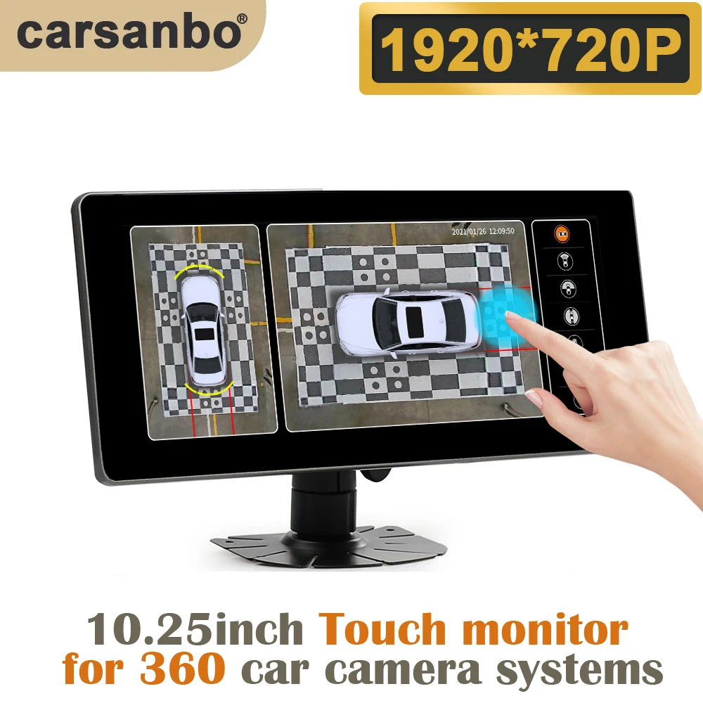 Carsanbo 10.25 İnç Dokunmatik  - Dash Cam 360 Degree Panoramic incelemesi ve fiyatı