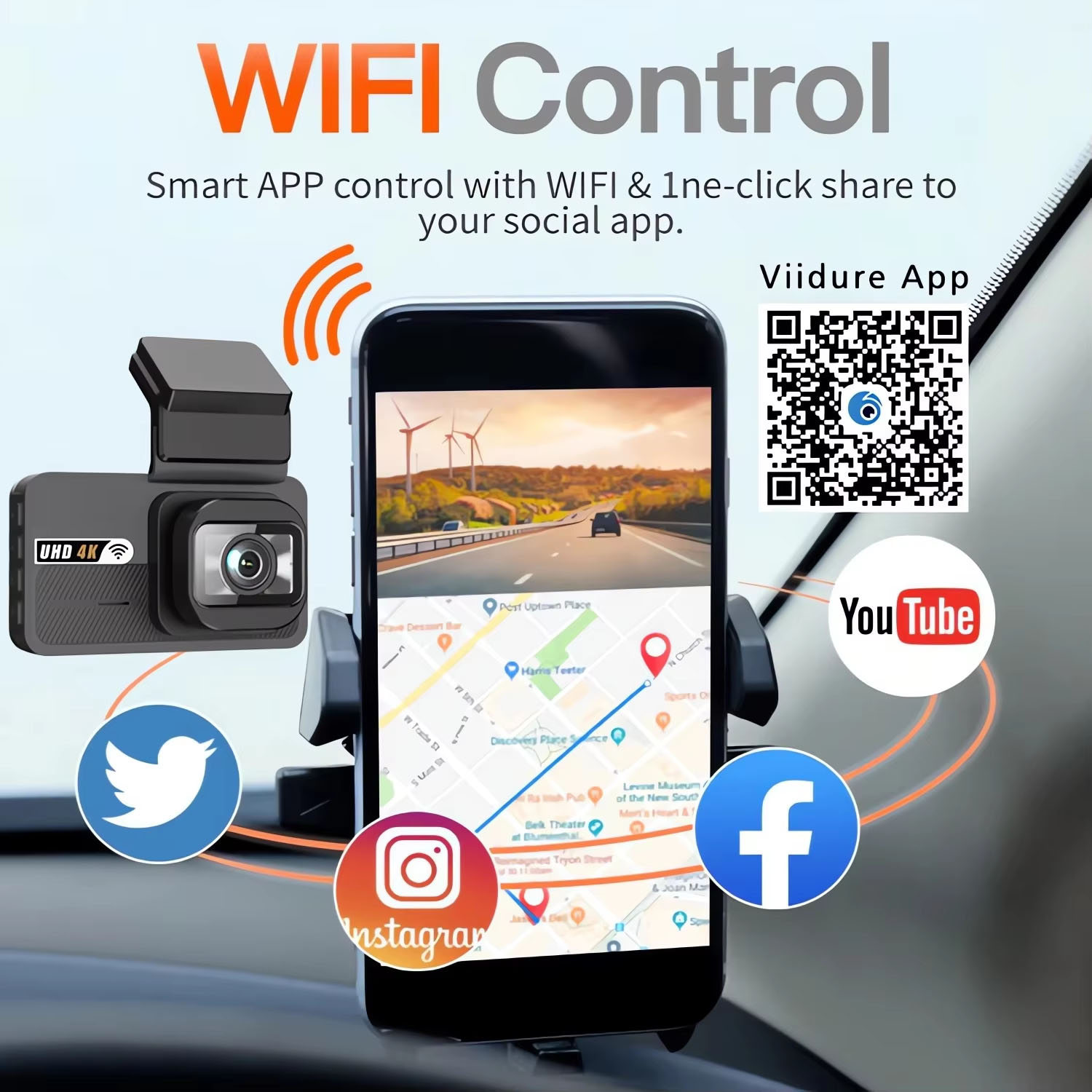 4K+2.5K Araç Kamerası WIFI ADA - Dash Cam 4K Sony Starvis incelemesi ve fiyatı