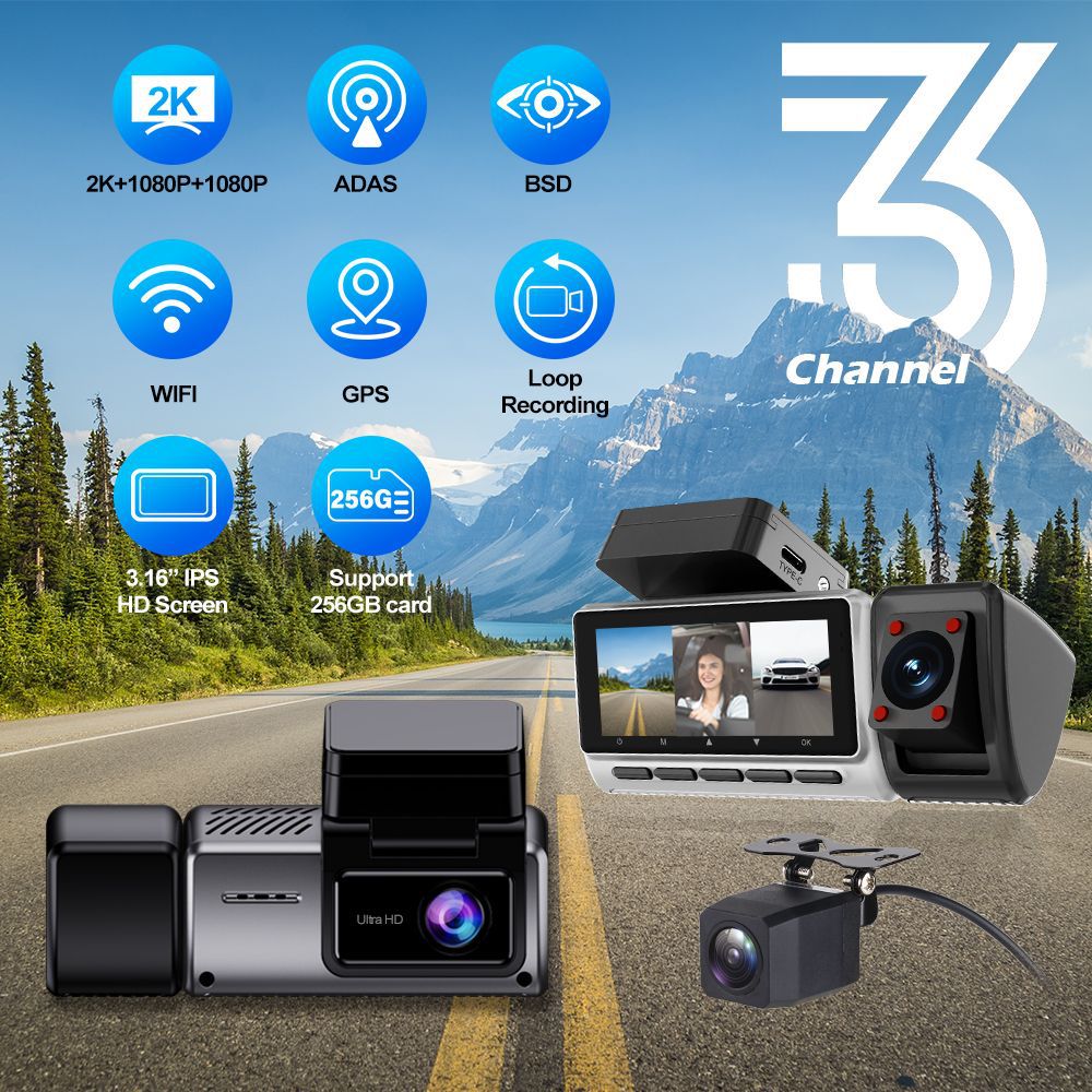 Yeni Sınır Ötesi Üçlü Kayıtlı  - Dash Cam 360 Degree Panoramic incelemesi ve fiyatı