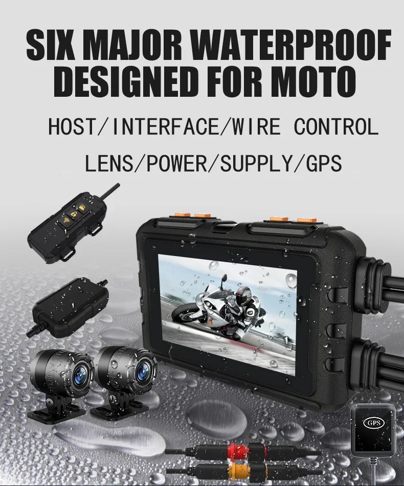 Mini WiFi Motosiklet Araç Kame - Dual Dash Cam With Gps Wifi incelemesi ve fiyatı