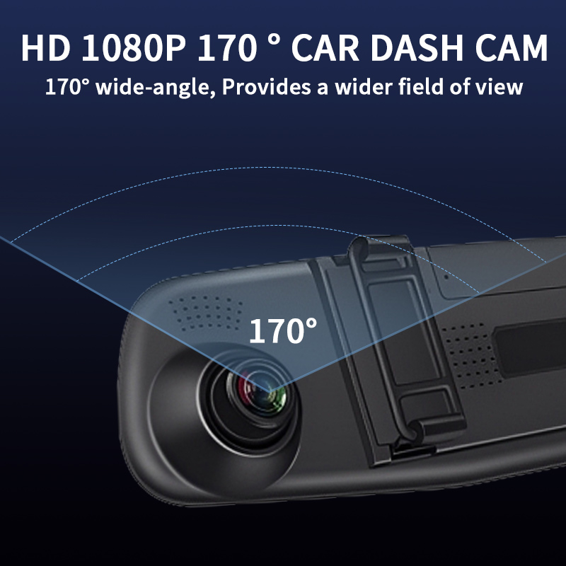 4,5 İnç Aynalı Ekranlı Araç İç - Dash Cam 3 Channel 1080P incelemesi ve fiyatı
