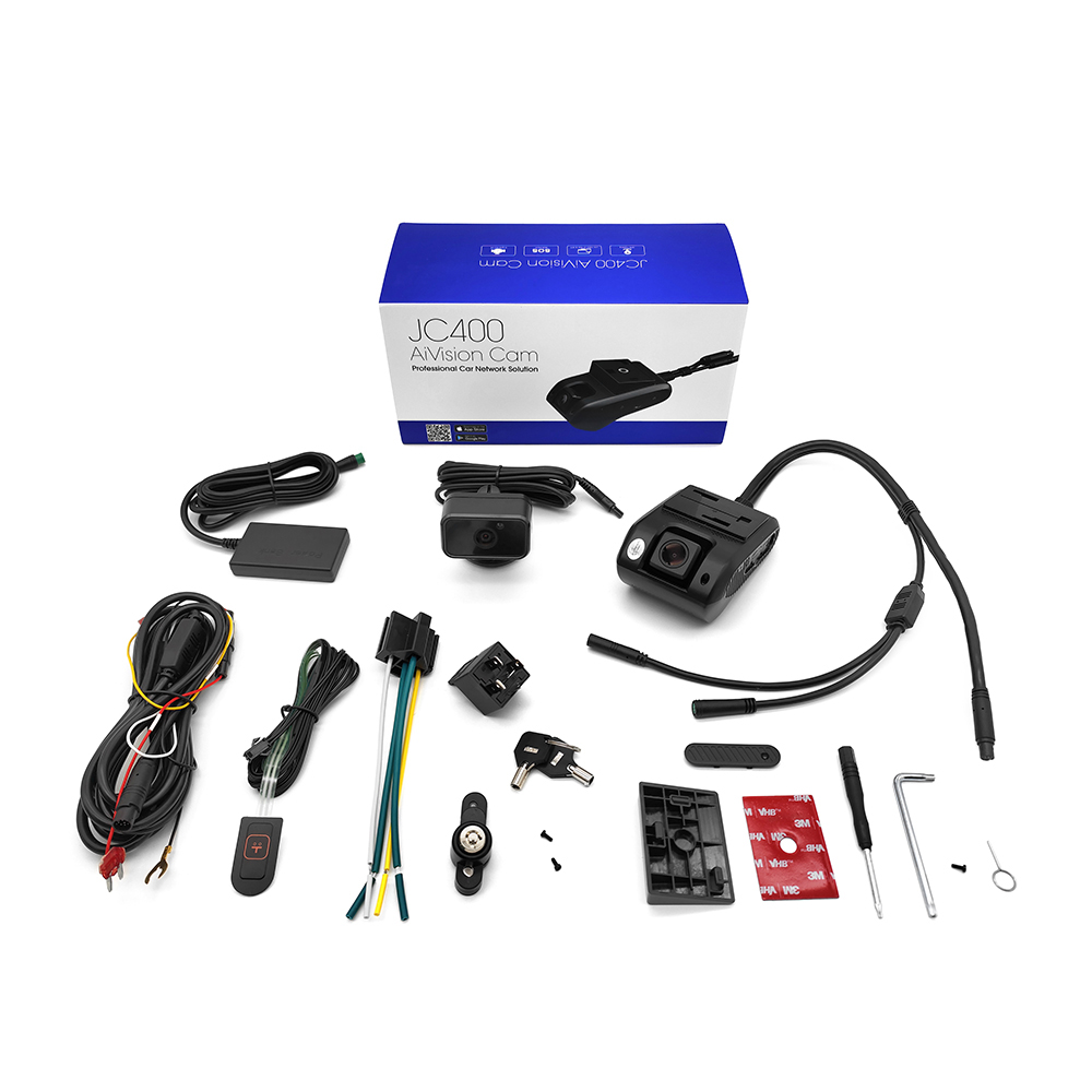 Jimi JC400P 4G Araç Kamerası C - Dual Dash Cam With Gps Wifi incelemesi ve fiyatı