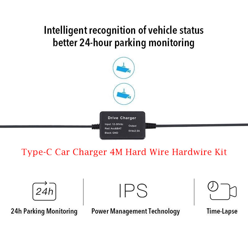DDPAI Mini 5 12/24 V Tip-c USB - Dash Cam Hardwire Kit incelemesi ve fiyatı