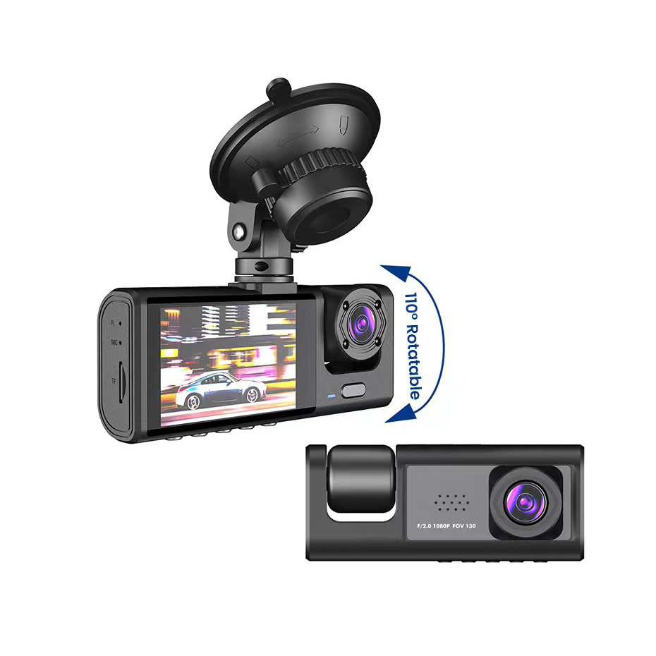 3 Kanallı Araç DVR HD 1080P 3  - Dash Cam 3 Channel 1080P incelemesi ve fiyatı