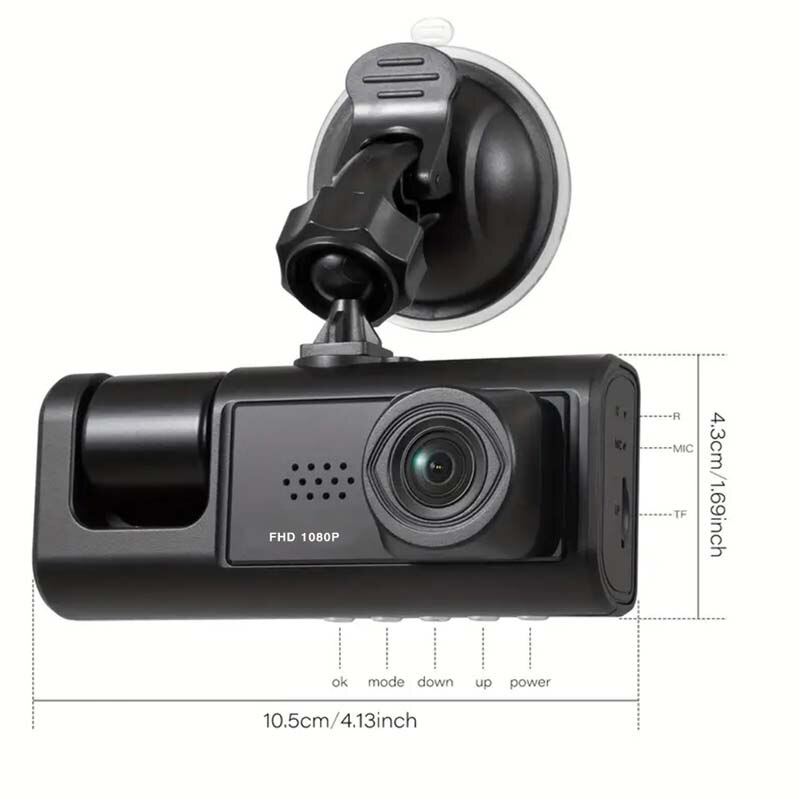 Arabalar için 1080P Çift Kamer - Dash Cam Front And Rear 4K incelemesi ve fiyatı