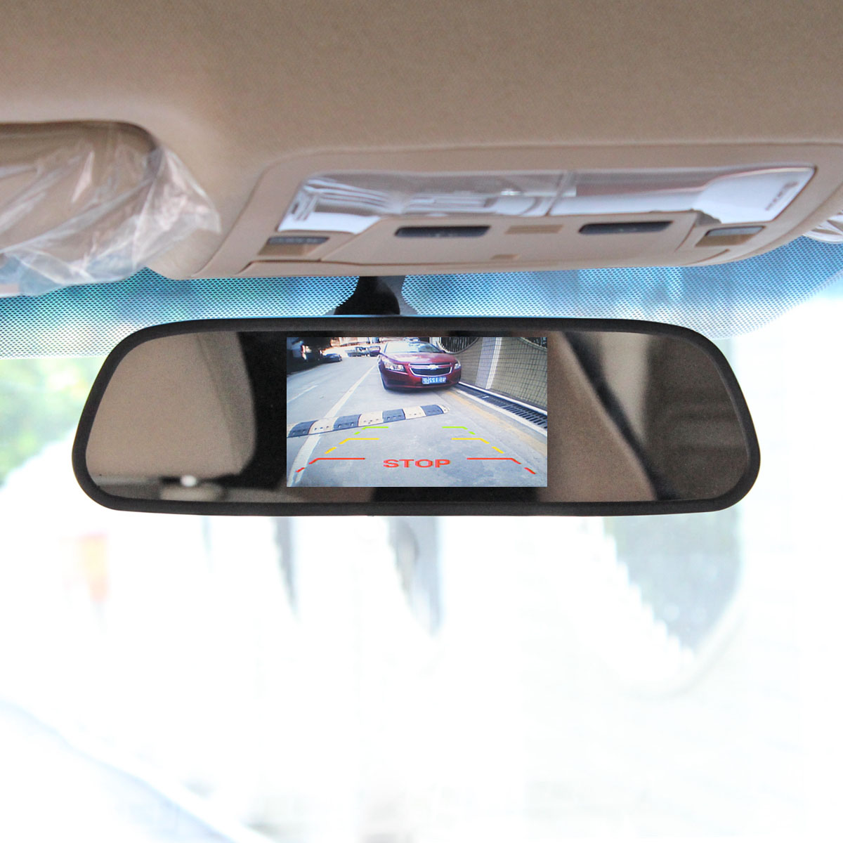 SMALUCK 4.3 inç TFT LCD Ekran  - Dash Cam Mirror Backup Camera incelemesi ve fiyatı
